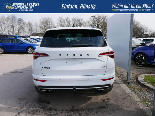 Skoda Karoq Sportline 2.0 TSI 4x4 DSG DSG*ACC*AHK-SCHWENKBAR*PDC-HINTEN*KESSY*LENKRADHEIZUNG* 