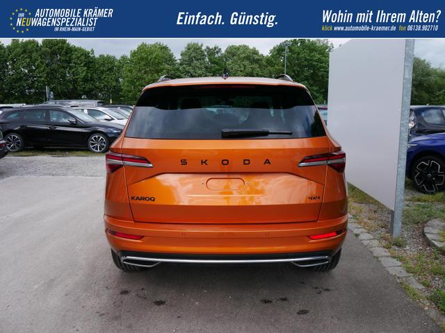 Skoda Karoq Sportline 2.0 TSI 4x4 DSG DSG*KESSY*TEMPOMAT*PDC-HINTEN*SMARTLINK*LED* 