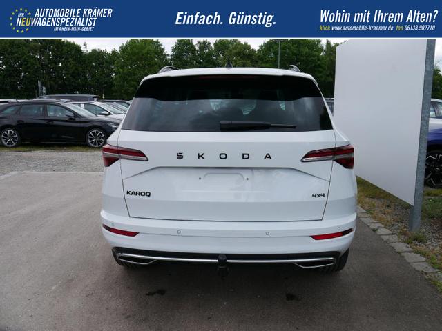 Skoda Karoq Sportline 2.0 TSI 4x4 DSG*AHK*ACC*PDC-HI*LED*SHZ*TEMPOMAT*SMARTLINK 