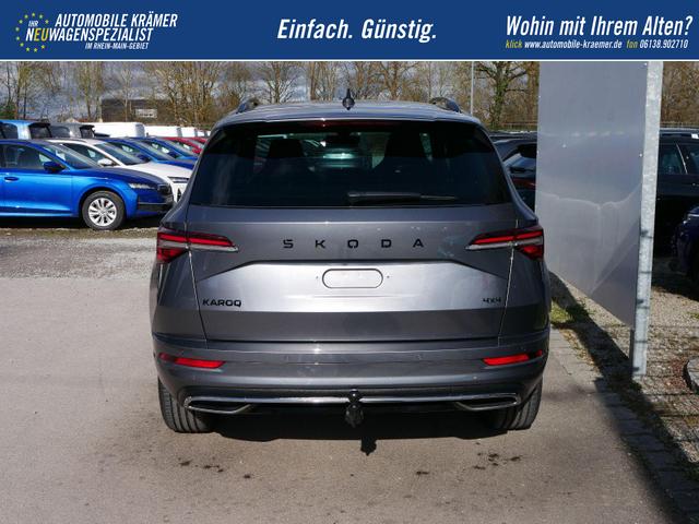 Skoda Karoq Sportline 2.0 TDI 4x4 DSG*AHK-SCHWENKBAR*ACC*PDC-HI*LED*SHZ*TEMPOMAT*KLIMA 