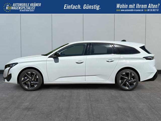 Peugeot / 308 SW / Wei&szlig; / / / EAT8+SHZ+AGR+KAMERA+ACC+KLIMA+LED+PDC+17 ALU