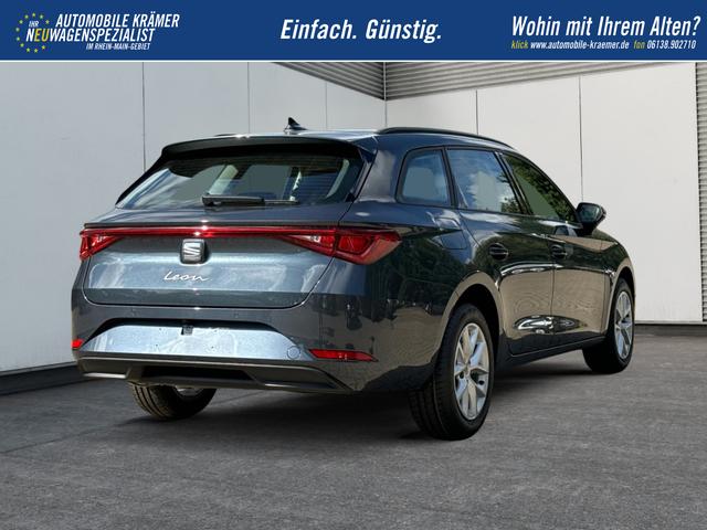 Seat / Leon Sportstourer / Grau / / / 1,5 eTSI DSG+ACC+LED+SHZ+CAM+Licht u. Sicht