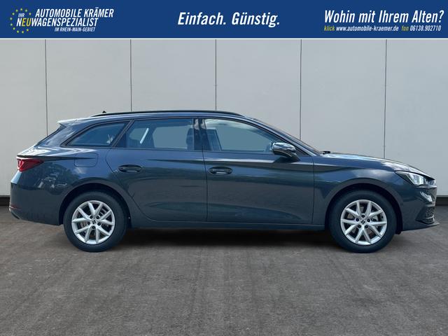 Seat / Leon Sportstourer / Grau / / / 1,5 eTSI DSG+ACC+LED+SHZ+CAM+Licht u. Sicht