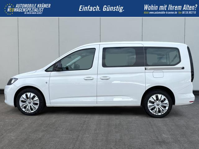 Volkswagen / Caddy Maxi / Wei&szlig; / / / Caddy Maxi 4x4+LANE ASSIST+KAM+SHZ+KLIMA+GJR+GRA