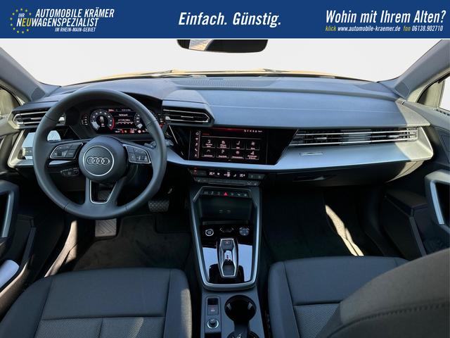 Audi / A3 Sportback / Schwarz / / / ACC+KAMERA+SHZ+LED+16LM+APP, Beispielbilder, ggf. teilweise mit Sonderausstattung