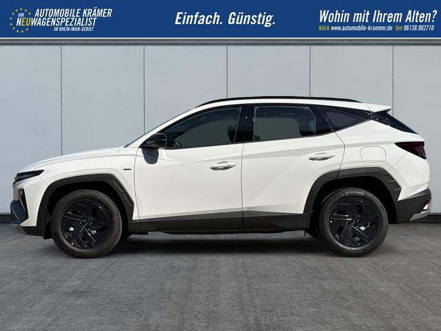 Hyundai / TUCSON / Wei&szlig; / / / Hybrid NAVI+KAMERA+SHZ+LED+TEMPOMAT+17 ALU+PDC, Beispielbilder, ggf. teilweise mit Sonderausstattung