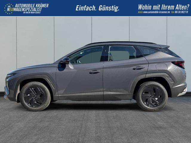 Hyundai / TUCSON / Grau / / / Hybrid NAVI+KAMERA+SHZ+LED+TEMPOMAT+17 ALU+PDC