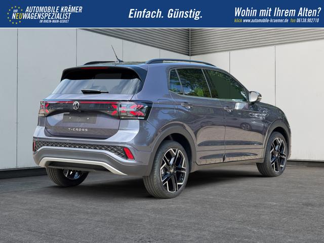 Volkswagen / T-Cross / Grau / / / MATRIX+SHZ+KAMERA+ACC+18'' ALU+KESSY+APP, Beispielbilder, ggf. teilweise mit Sonderausstattung