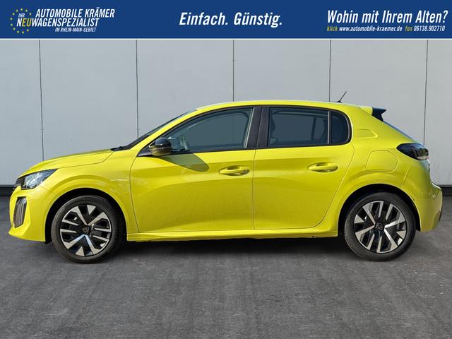 Peugeot / 208 / Gelb / / / MAN6+SHZ+LED+PDC+TEMPOMAT, Beispielbilder, ggf. teilweise mit Sonderausstattung
