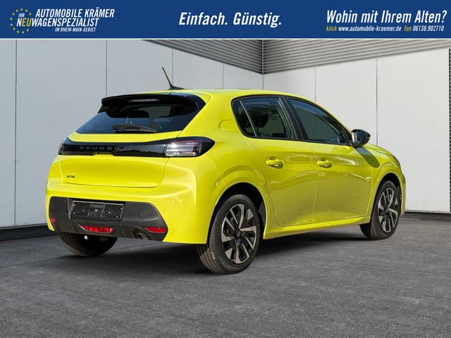 Peugeot / 208 / Gelb / / / MAN6+SHZ+LED+PDC+TEMPOMAT, Beispielbilder, ggf. teilweise mit Sonderausstattung