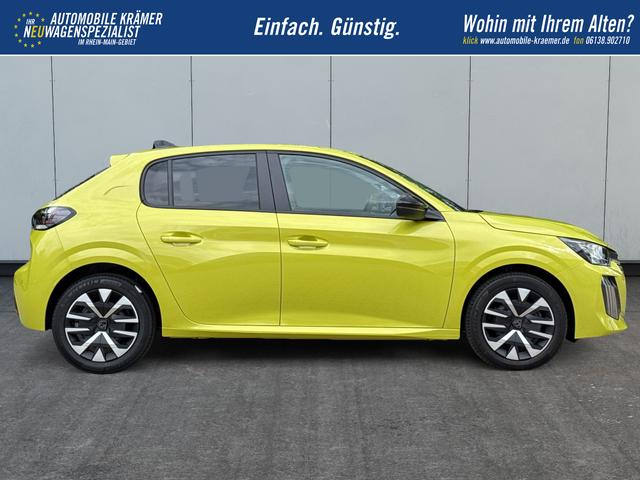 Peugeot / 208 / Gelb / / / MAN6+KAMERA+NAVI+SHZ+LED+PDC+TEMPOMAT, Beispielbilder, ggf. teilweise mit Sonderausstattung