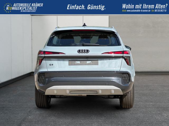 Audi / Q3 / Grau / / / KAMERA+NAVI+PDC+EL.HECKKL.+LED+17LM