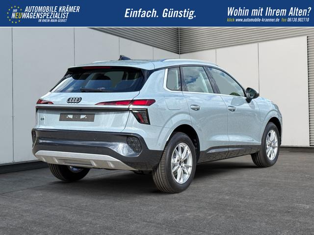 Audi / Q3 / Grau / / / KAMERA+NAVI+PDC+EL.HECKKL.+LED+17LM