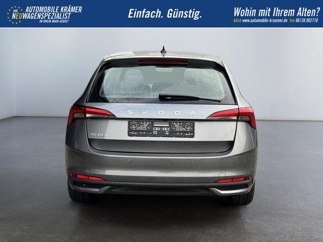 Skoda Scala 1,0 TSI DSG Selection 2Zonenklima 2x Einparkhilfe Kamera LED el.Heckklappe beheitzte Frontscheibe 5J Garantie 