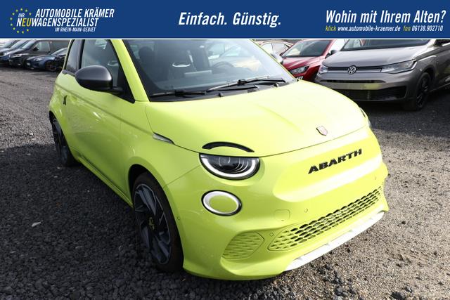 Abarth 500e Turismo 42 kWh LED Pano Nav JBL SHZ Kam PDC 