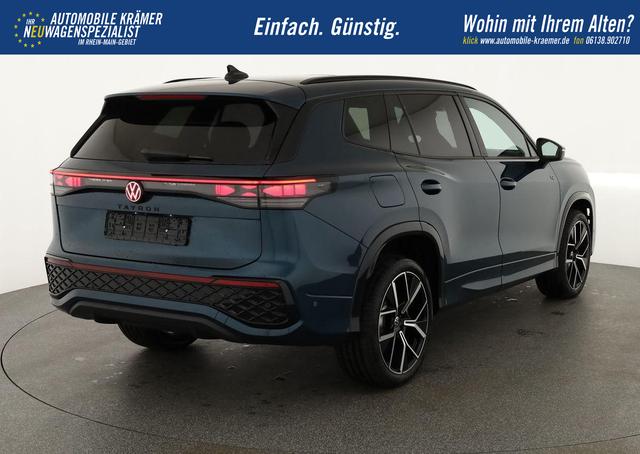 Volkswagen Tayron 2.0 TDI 142 kW 4Motion R-Line DSG 4M Black, 7-Sitzer, 20-Zoll, AHK, Pano, sofort 