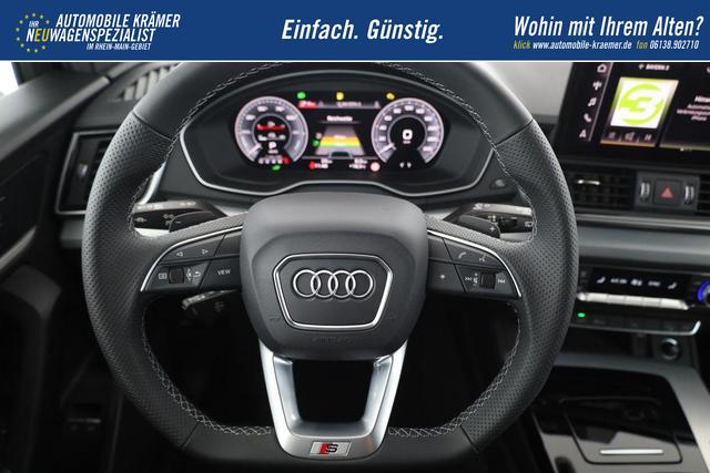 Audi Q5 Sportback 55 TFSI e quattro S line TFSIe S-LINE, AHK, 19-Zoll, Teilleder 