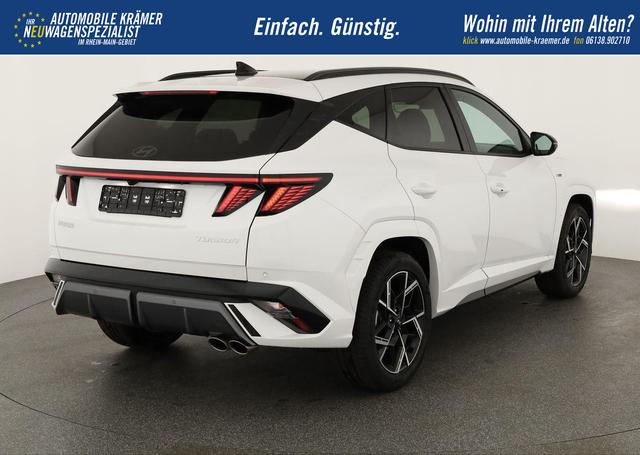Hyundai TUCSON N Line Mild-Hybrid 2WD 1.6 T-GDI DCT N-LINE, Facelift, Pano, Navi, 19-Zoll, Teilleder 