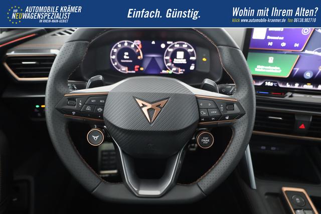 Cupra Leon Sportstourer 1.5 eTSI 110 kW ST DSG, AHK, Navi, Matrix, Side, Kamera, el. Klappe, Winter, 5-J Garantie 