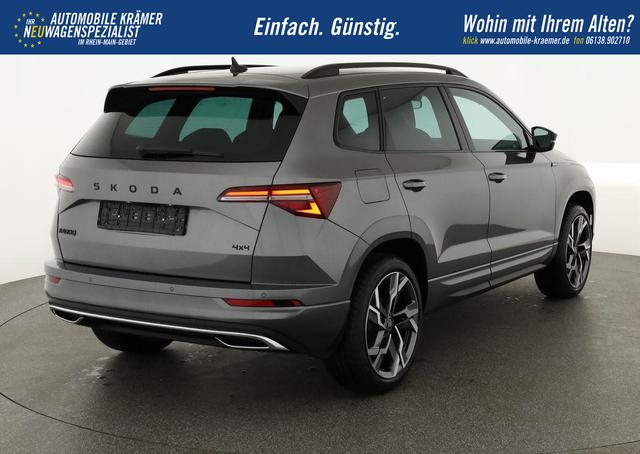 Skoda Karoq Sportline 4x4 2.0 TDI DSG Sportline, Matrix, Teilleder, Navi, Side, 5-J. Garantie 