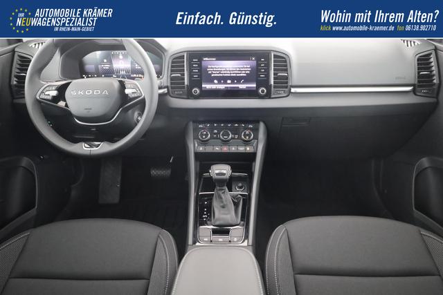 Skoda Karoq 1.5 TSI DSG 130 Jahre, AHK, el. Klappe, Kamera, Ladeboden, Winter 