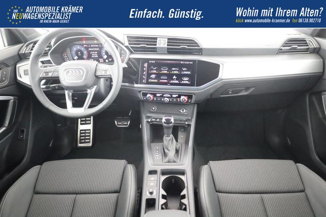 Audi Q3 Sportback 40 TDI quattro S line qu S-LINE, AHK, 19-Zoll, Optik schwarz, Navi, Kamera, el. Klappe 