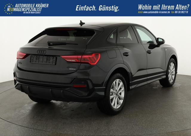 Audi Q3 Sportback 40 TDI quattro S line qu S-LINE, AHK, Optik schwarz, Navi, Kamera, el. Klappe, 4-J. Garantie 