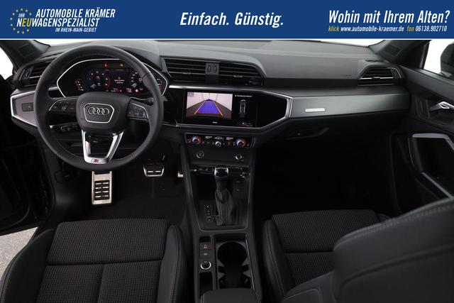 Audi Q3 Sportback 40 TDI quattro S line qu S-LINE, AHK, Optik schwarz, Navi, Kamera, el. Klappe, 4-J. Garantie 
