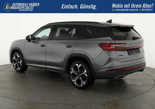 Skoda Kodiaq 2.0 TSI 195 kW 4x4 RS DSG 4x4, 7-Sitzer, Pano, AHK, Canton, HuD, 5-J Garantie 