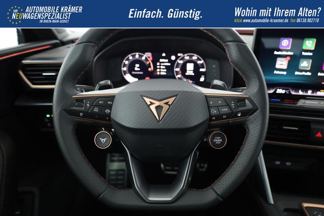 Cupra Leon Sportstourer ST 1.5 eTSI DSG, AHK, Matrix, Side, Kamera, el. Klappe, Winter, 5-J Garantie 