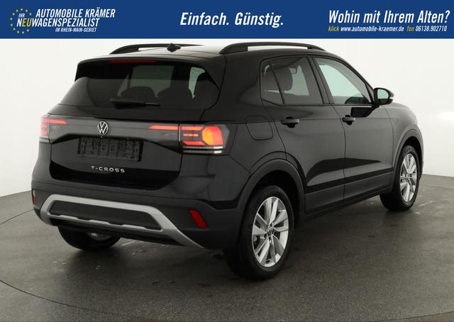 Volkswagen T-Cross 1.0 TSI 85 kW Life DSG Life, LED, Kamera, ACC, Side, Winter, 17-Zoll, 3-J. Garantie 