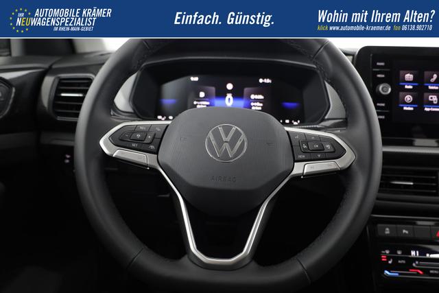 Volkswagen T-Cross 1.0 TSI 85 kW Life DSG Life, AHK, IQ.Light, Kamera, ACC, Side, Winter, 17-Zoll 