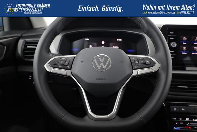 Volkswagen T-Cross 1.0 TSI 85 kW Life DSG Life, AHK, IQ.Light, Kamera, ACC, Side, Winter, 17-Zoll 
