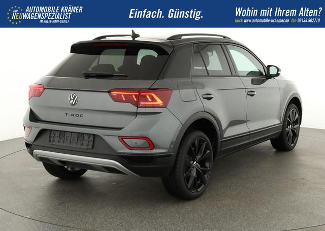 Volkswagen T-Roc Style 1.5 TSI DSG Black Style, AHK, IQ.Light, 19-Zoll, easyOpen, Navi 