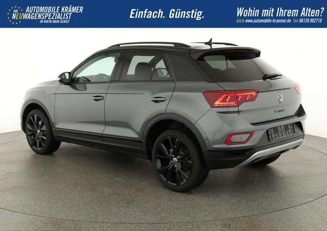 Volkswagen T-Roc Style 1.5 TSI DSG Black Style, AHK, IQ.Light, 19-Zoll, easyOpen, Navi 