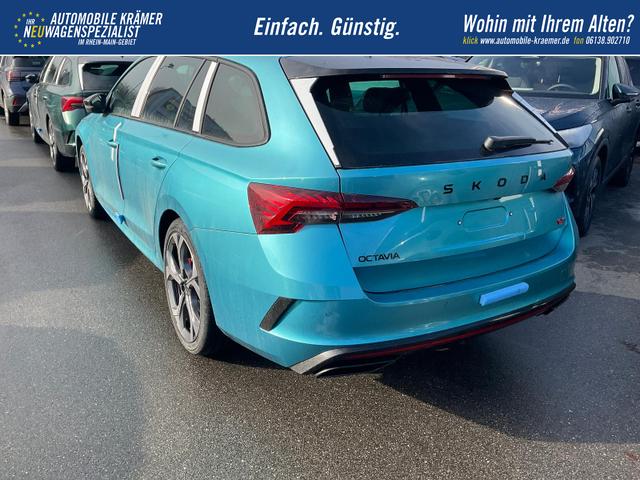Skoda Octavia Combi RS 2.0 TSI DSG, Sonderlackierung, AHK, 19 Zoll, Canton, el. Klappe, Navi, Matrix, sofort 