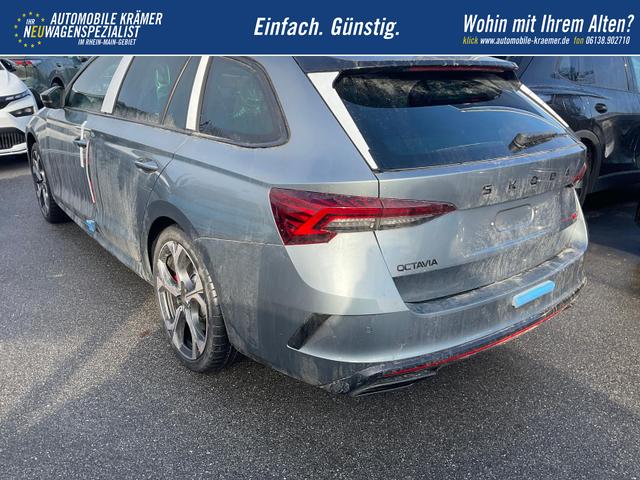 Skoda Octavia Combi RS 2.0 TSI DSG, Sonderlackierung, AHK, 19 Zoll, Canton, el. Klappe, Navi, Matrix, sofort 