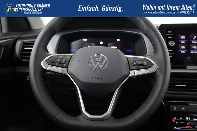Volkswagen T-Cross 1.0 TSI 85 kW Life DSG Life, AHK, IQ.Light, Kamera, ACC, Side, Winter, 17-Zoll 