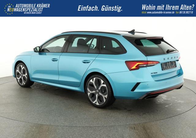 Skoda Octavia Combi RS 2.0 TSI DSG, Sonderlackierung, AHK, Pano,19 Zoll, Canton, el. Klappe, Navi, Matrix, sofort 
