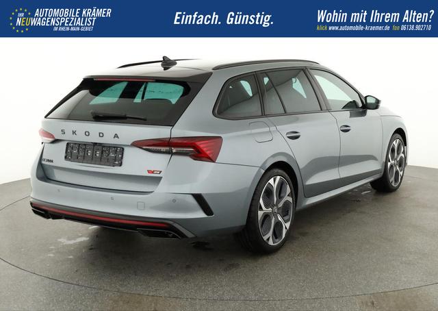 Skoda Octavia Combi RS 2.0 TSI DSG, Sonderlackierung, AHK, 19 Zoll, Canton, el. Klappe, Navi, Matrix, sofort 