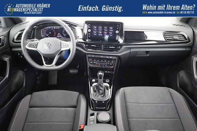 Volkswagen T-Roc Style 1.5 TSI DSG Black Style, AHK, IQ.Light, 19-Zoll, easyOpen, Navi 