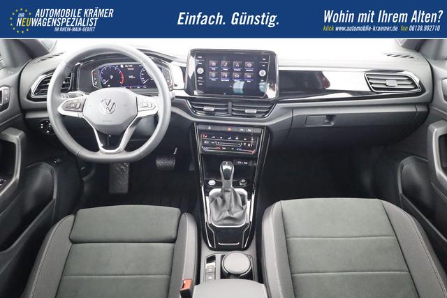 Volkswagen T-Roc Style 1.5 TSI DSG Black Style, AHK, IQ.Light, 19-Zoll, easyOpen, Navi 