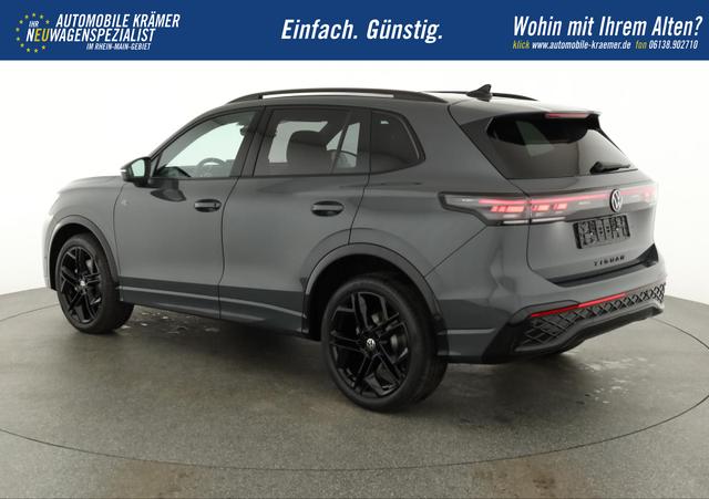 Volkswagen Tiguan 2.0 TDI 142 kW 4Motion R-Line DSG 4M Black, Leder, Pano, 20-Zoll, IQ.Light, Harman, HuD 