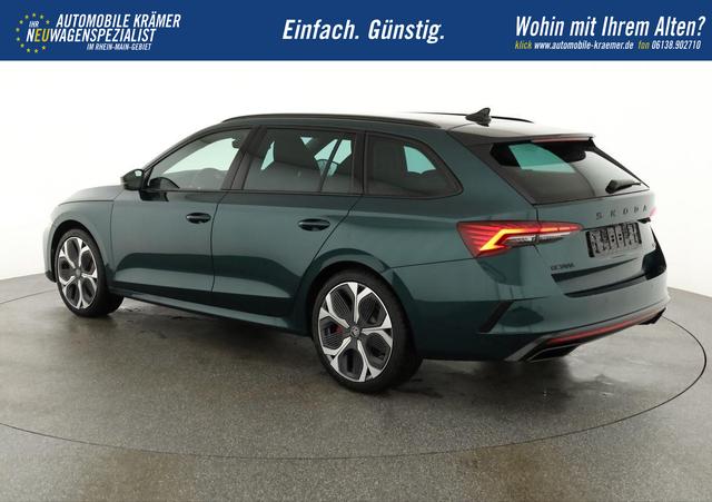 Skoda Octavia Combi RS 2.0 TSI DSG, Sonderlackierung, AHK, 19 Zoll, Canton, el. Klappe, Navi, Matrix, sofort 