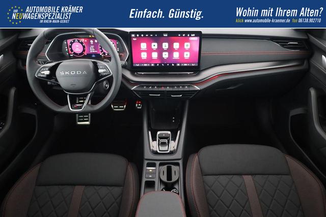 Skoda Octavia Combi RS 2.0 TSI DSG, Sonderlackierung, AHK, 19 Zoll, Canton, el. Klappe, Navi, Matrix, sofort 