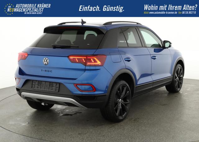Volkswagen T-Roc Style 1.5 TSI DSG Black Style, AHK, IQ.Light, 19-Zoll, easyOpen, Navi 