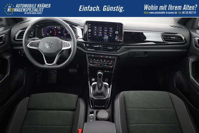 Volkswagen T-Roc Style 1.5 TSI DSG Black Style, AHK, IQ.Light, 19-Zoll, easyOpen, Navi 