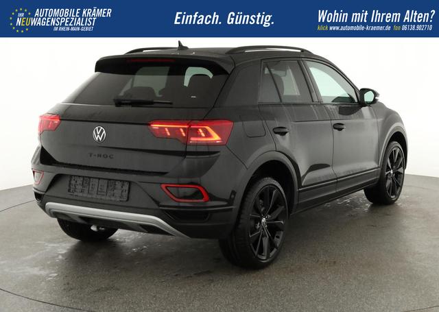 Volkswagen T-Roc Style 1.5 TSI DSG Black Style, AHK, IQ.Light, 19-Zoll, easyOpen, Navi 