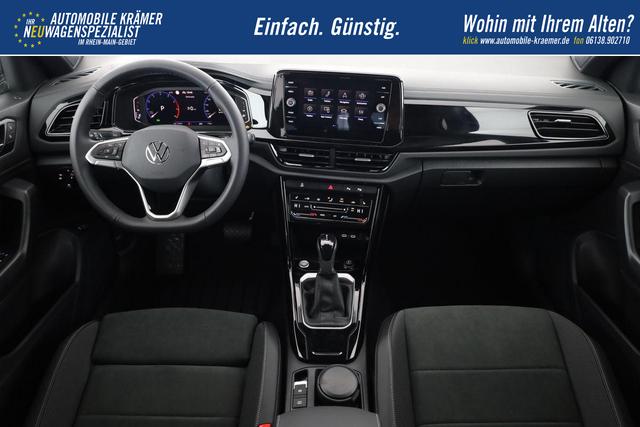 Volkswagen T-Roc Style 1.5 TSI DSG Black Style, AHK, IQ.Light, 19-Zoll, easyOpen, Navi 