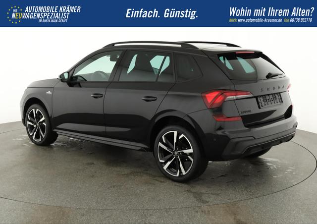 Skoda Kamiq Monte Carlo 1.5 TSI Carlo, Matrix, AHK, 18-Zoll, Pano, Navi, el. Klappe, 5 J.-Garantie 